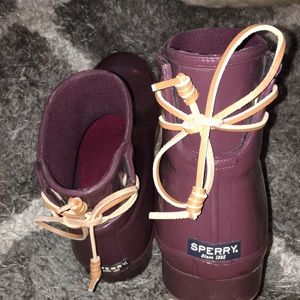 Sperry waterproof Rubber boots